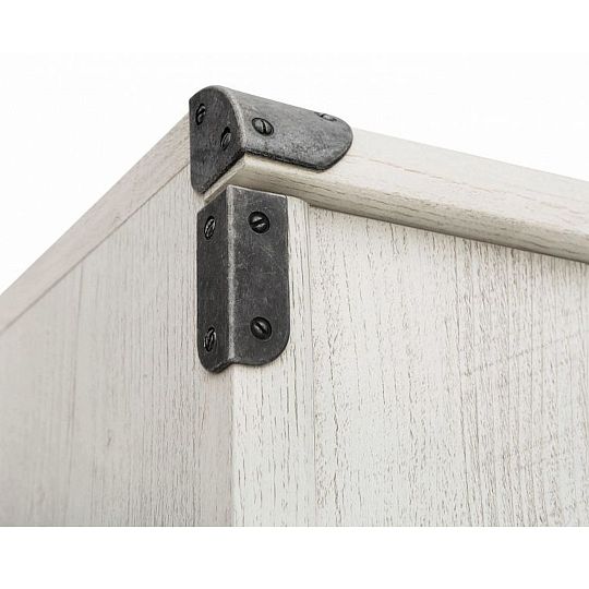 INDIANA II NEW šatní skříň JSZF2D2S/80, borovice bílá