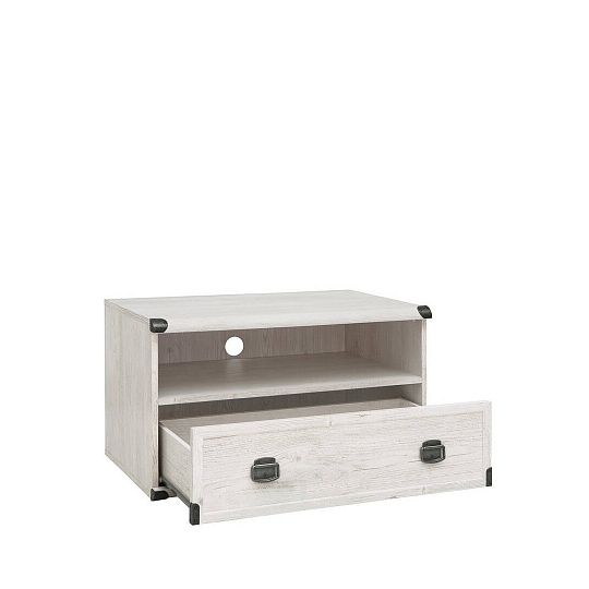 INDIANA II NEW televizní stolek JRTV 1S, borovice bílá