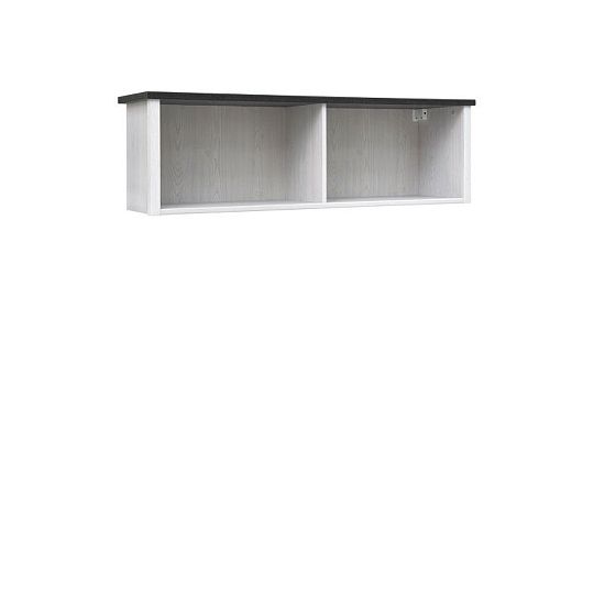 PORTO II NEW 003 závěsná police, modřín světlý/borovice larico