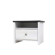 PORTO II NEW 014 noční stolek, modřín světlý/borovice larico