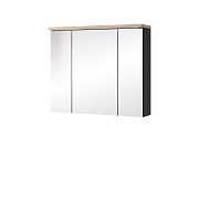 SHEFIELD 58 zrcadlová skříňka, dub artisan/zrcadlo