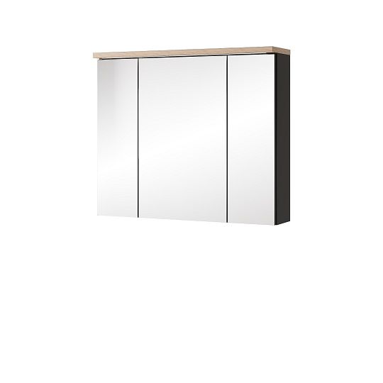 SHEFIELD 58 zrcadlová skříňka, dub artisan/zrcadlo