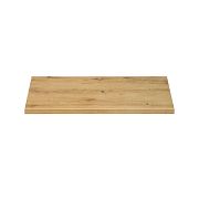 SHEFIELD 88 deska na umyvadlovou skříňku 80 cm, dub artisan