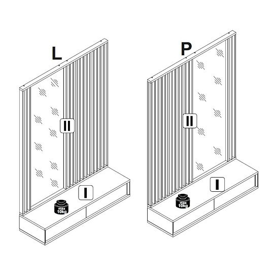 DANIELA předsíňová stěna, dub artisan