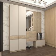 VERONIKA předsíňová stěna, dub sonoma/kašmír