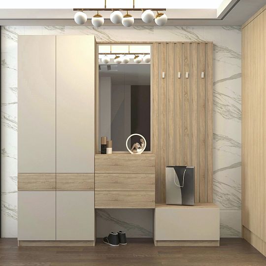 VERONIKA předsíňová stěna, dub sonoma/kašmír