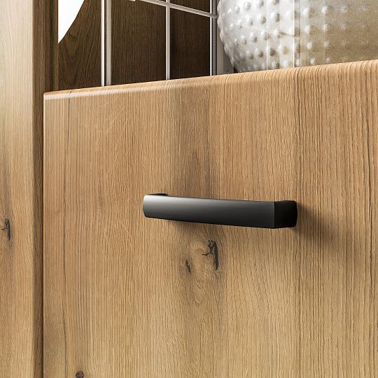 DAKAR 02 vysoká vitrína, univerzální, dub pobřežní