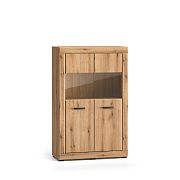 DAKAR 03 nízká vitrína, dub pobřežní