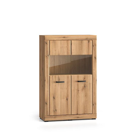 DAKAR 03 nízká vitrína, dub pobřežní