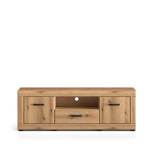 DAKAR 06 televizní stolek, dub pobřežní