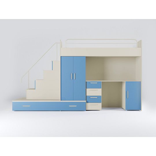 ROSA 5 dětský pokoj, univerzální, kašmír/modrá