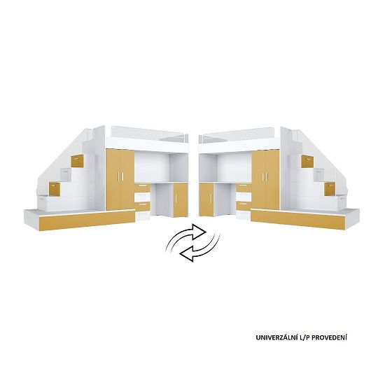 ROSA 5 dětský pokoj, univerzální, kašmír/modrá