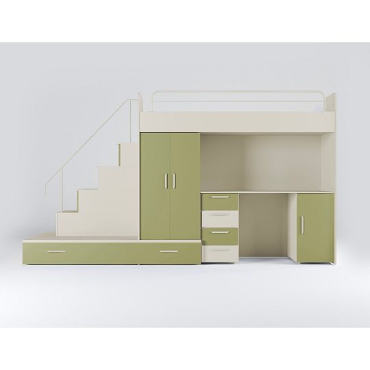 ROSA 5 dětský pokoj, univerzální, kašmír/olivová