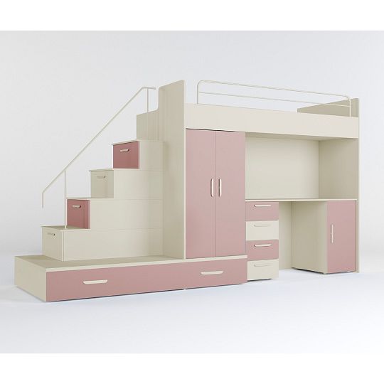 ROSA 5 dětský pokoj, univerzální, kašmír/antická růžová