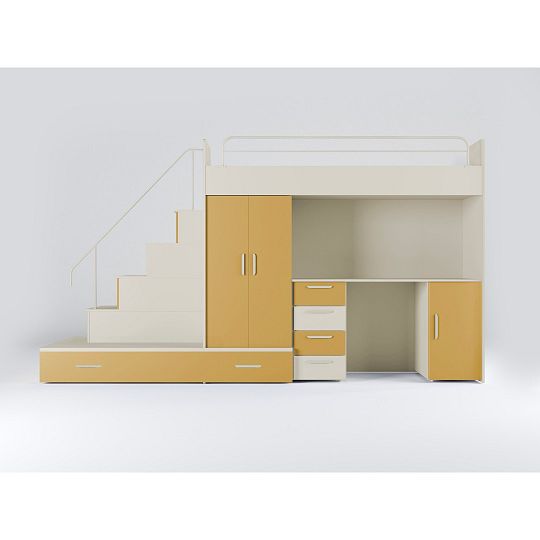 ROSA 5 dětský pokoj, univerzální, kašmír/kari žlutá