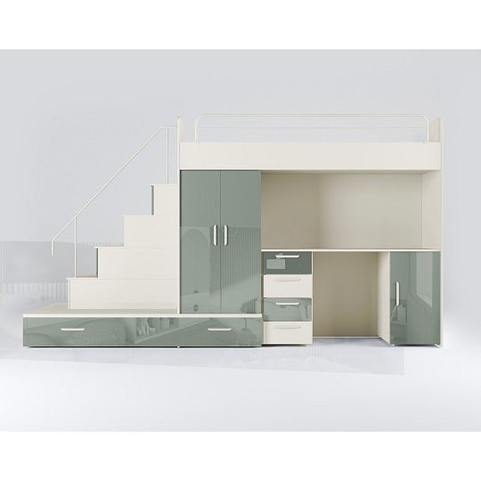 ROSA 5 dětský pokoj, univerzální, kašmír/mátová lesk