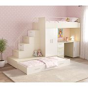 ROSA 5 dětský pokoj, univerzální, kašmír/bílá lesk