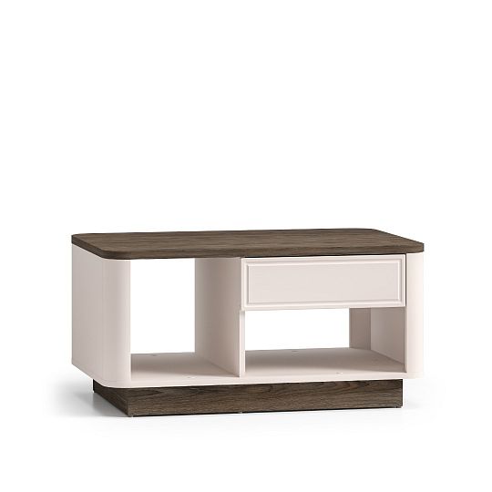 VALIO 06 konferenční stolek, dub windmill tmavý/kašmír mat