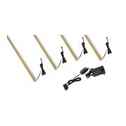 LUCEMBURK osvětlení do vitríny W2D, neutrální bílá