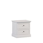 LUCEMBURK SN noční stolek, bílá perleť