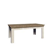 JASMINA LN konferenční stolek, borovice bílá nordik/dub wild