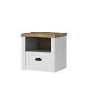 NABILIA SN noční stolek, borovice andersen/dub lefkas