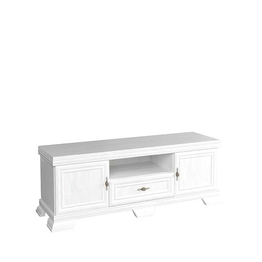 KOBE KRT2 televizní stolek, borovice bílá andersen