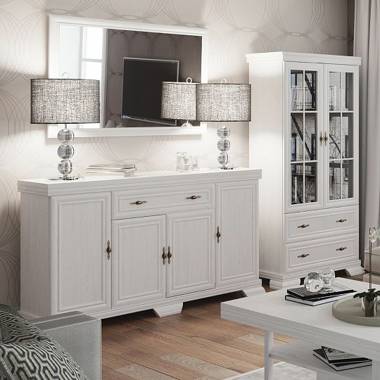 KOBE KK4 komoda, borovice bílá andersen