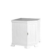 KOBE KKN1 rohová skříňka, borovice bílá andersen