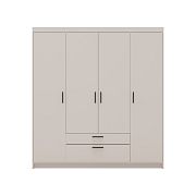 EVERLY 4D-2S šatní skříň, béžová písková