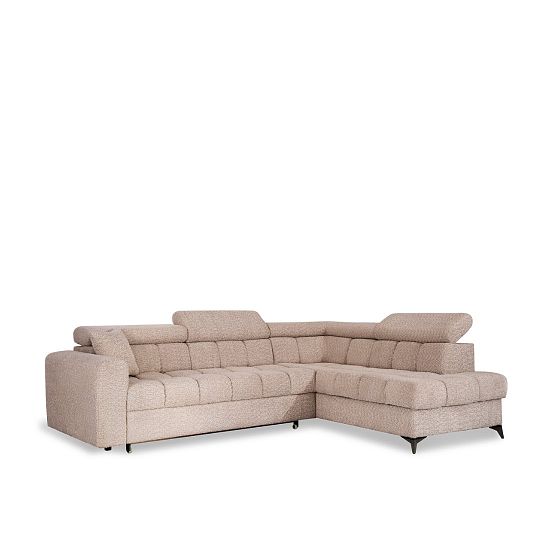 CARACAS rohová sedací souprava, levá, světle hnědá Marcello 4