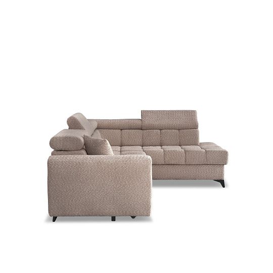 CARACAS rohová sedací souprava, levá, světle hnědá Marcello 4