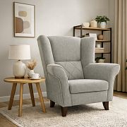 KENTAKUS křeslo, hnědošedá Aragon 20