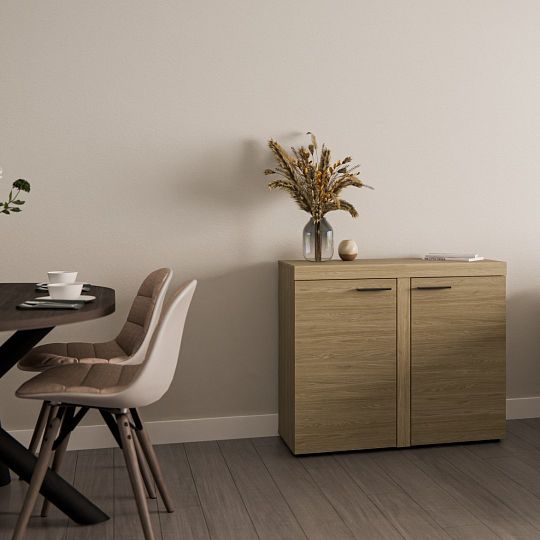 ROBBEN komoda 2F, dub olejovaný