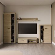 ROBBEN obývací stěna, dub olejovaný