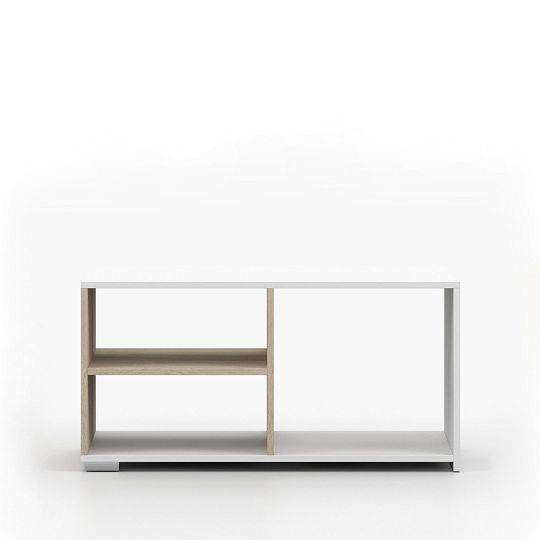 TRENTO NEW 1T konferenční stolek, dub sonoma/bílá