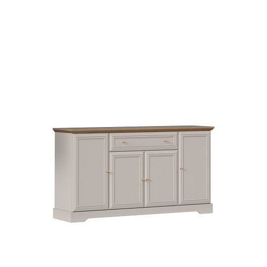 KOBE NEW komoda 4D1S, kašmír/dub mauvella