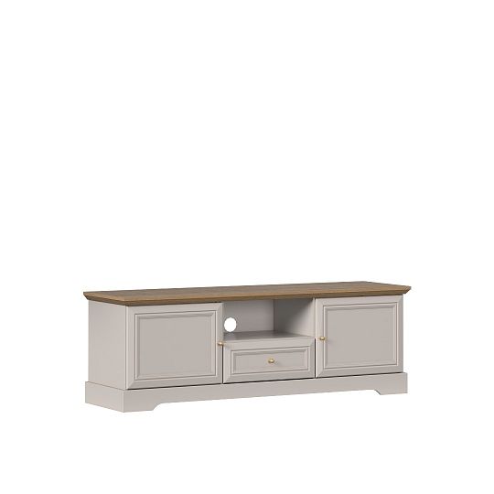 KOBE NEW televizní stolek 2D1S, kašmír/dub mauvella