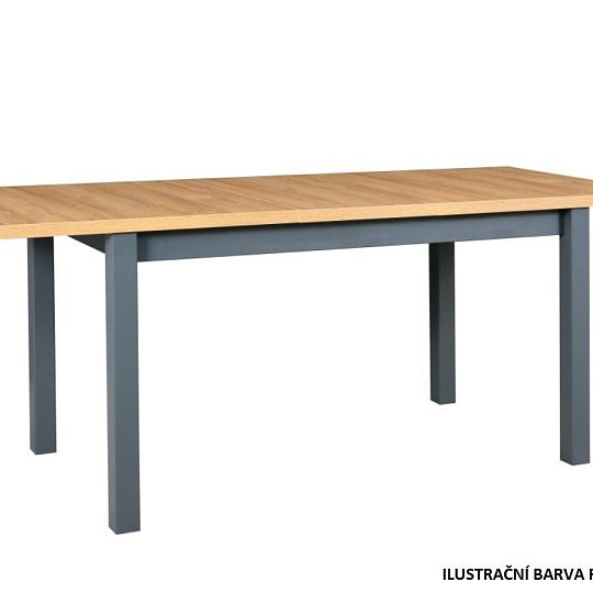 MADONA 1 rozkládací jídelní stůl, bílá