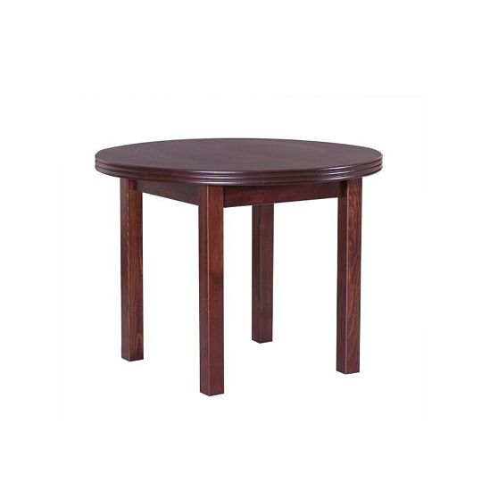 PENELOPE 1 rozkládací jídelní stůl kulatý, ořech