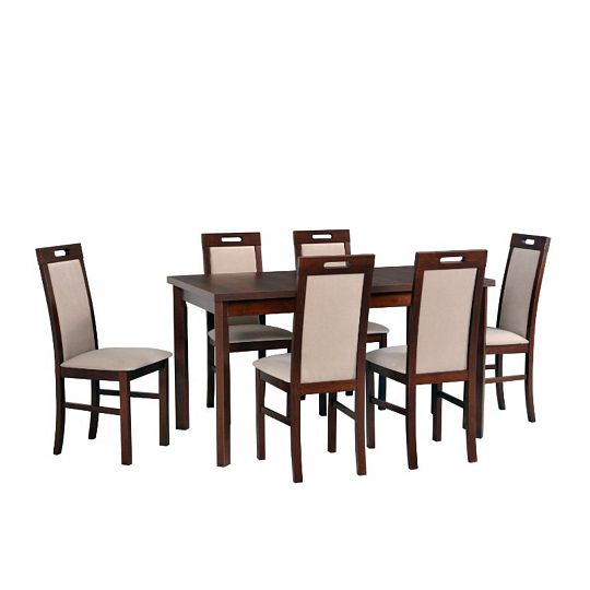 MADONA 1P rozkládací jídelní stůl, ořech