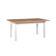 MADONA 2XL rozkládací jídelní stůl, dub wotan/bílá