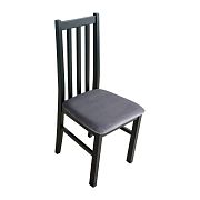 Jídelní židle, Bosanova TYP 10, černá/grafit