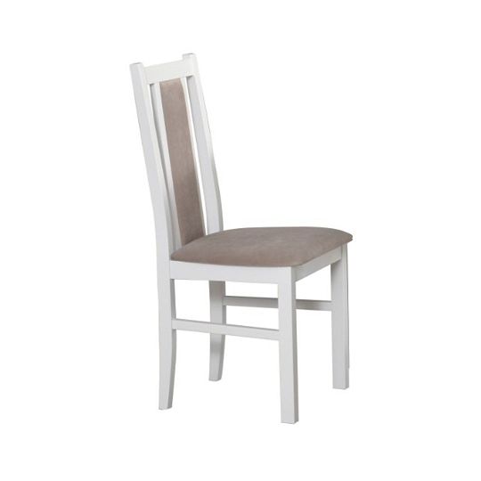 Jídelní židle, Bosanova TYP 14, bílá/béžová