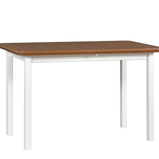 Maxmilián 4 jídelní stůl, dýha dubová přírodní/bílá