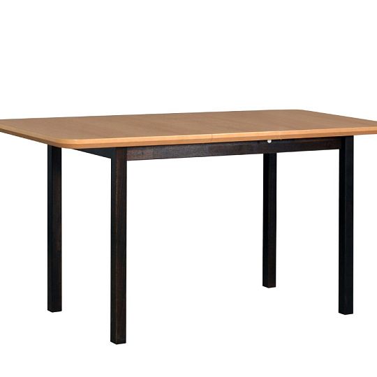 Maxmilián 4 jídelní stůl, dýha dubová přírodní/černá