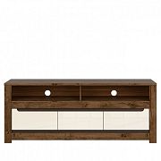 RUSO televizní stolek  RTV3S dub april/perleťový lesk