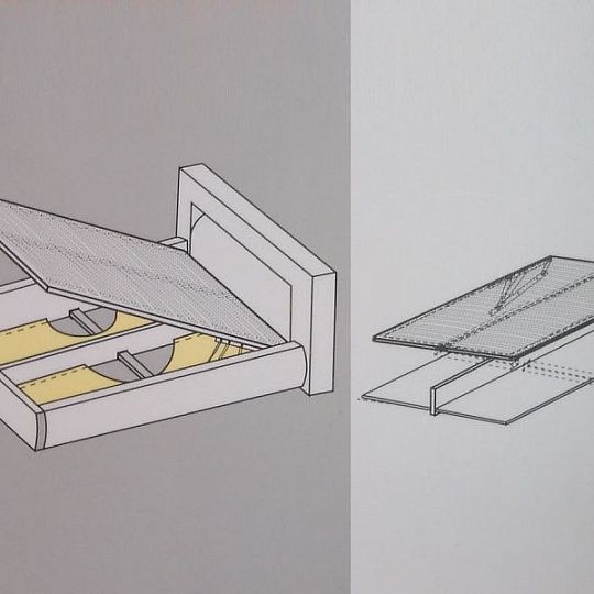 Úložný prostor k posteli 120 x 200