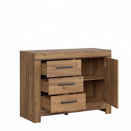 BALIN komoda KOM1D3S, modřín sibiu zlatý