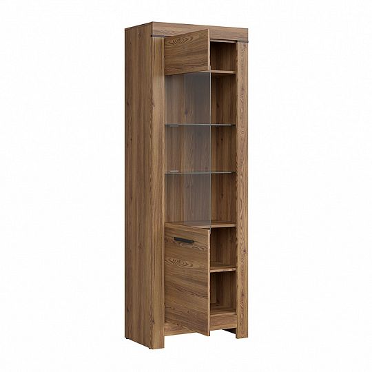 BALIN vitrína REG1W, modřín sibiu zlatý